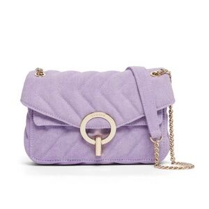 Sandro Purple Yza Crossbody Bag
